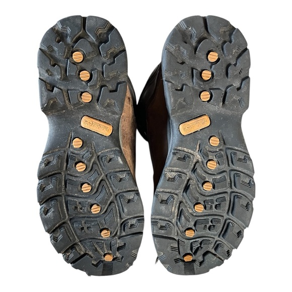 Timberland Men's Waterproof Brown 10 1/2 Hiking Boot Excellent Condition 6" High - Picture 9 of 10